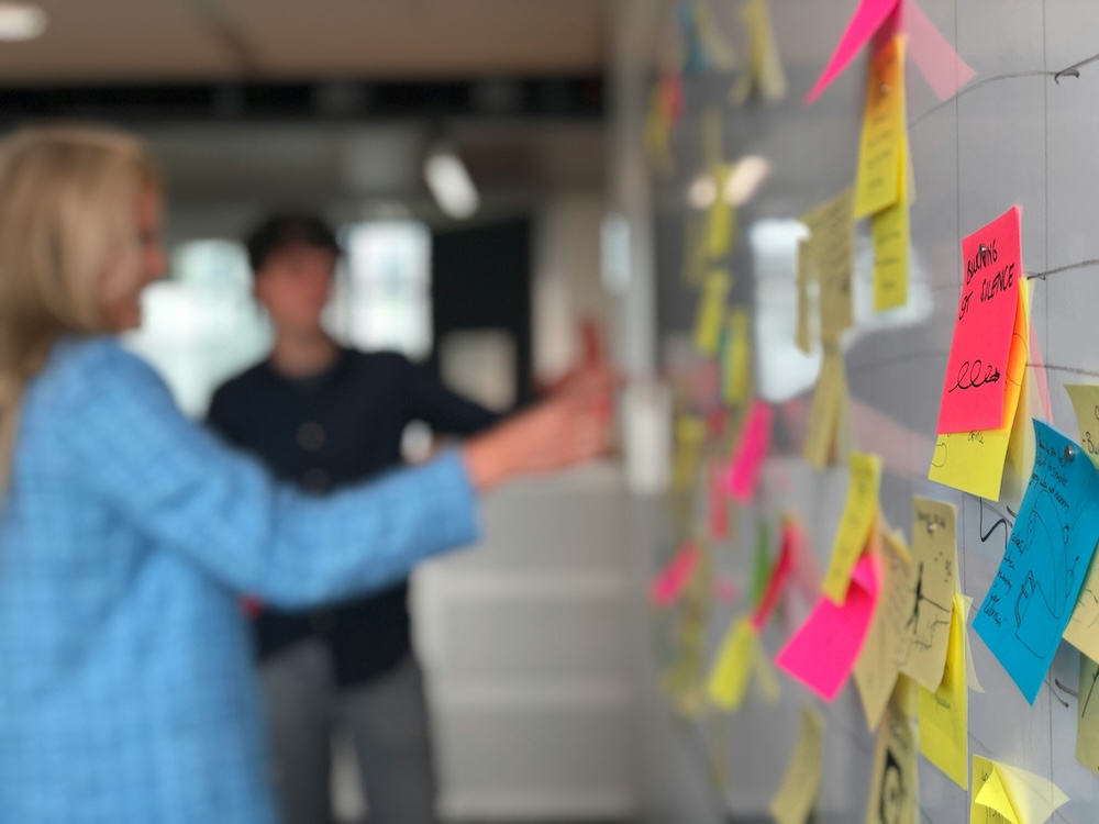 Practitioner at work – the 'late nights with consultation feedback' shot.